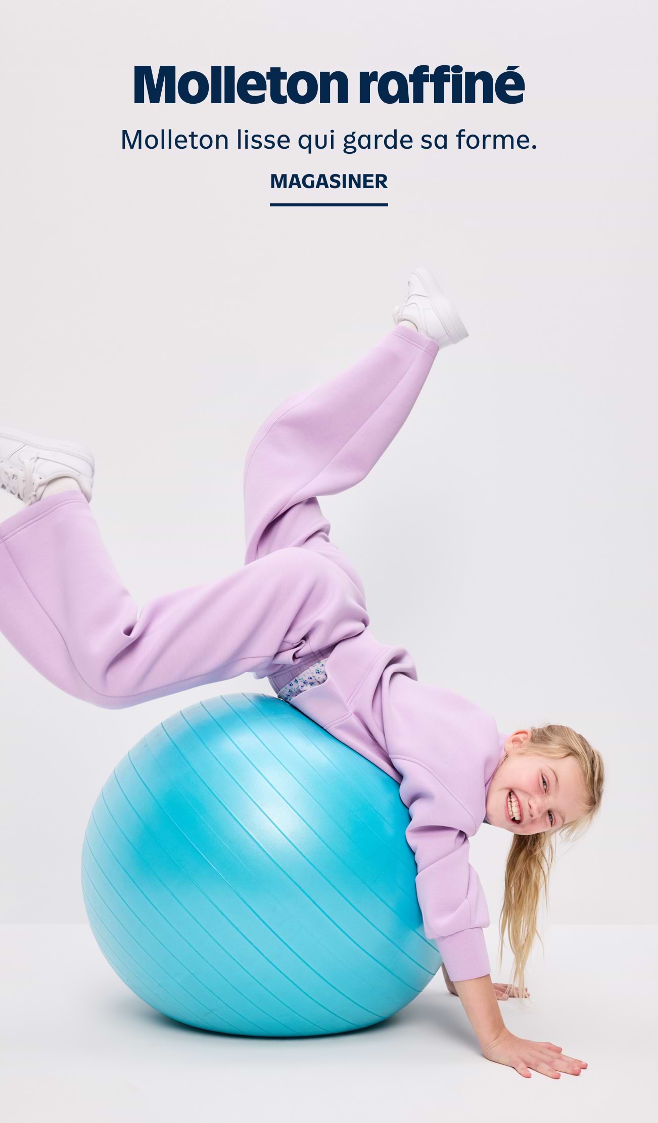 Molleton lisse qui garde sa forme. Magasiner.