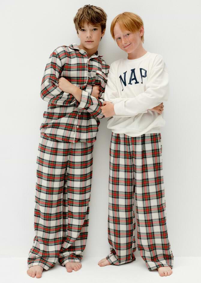 Kids matching PJs