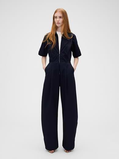 Loose Utility Jumpsuit
