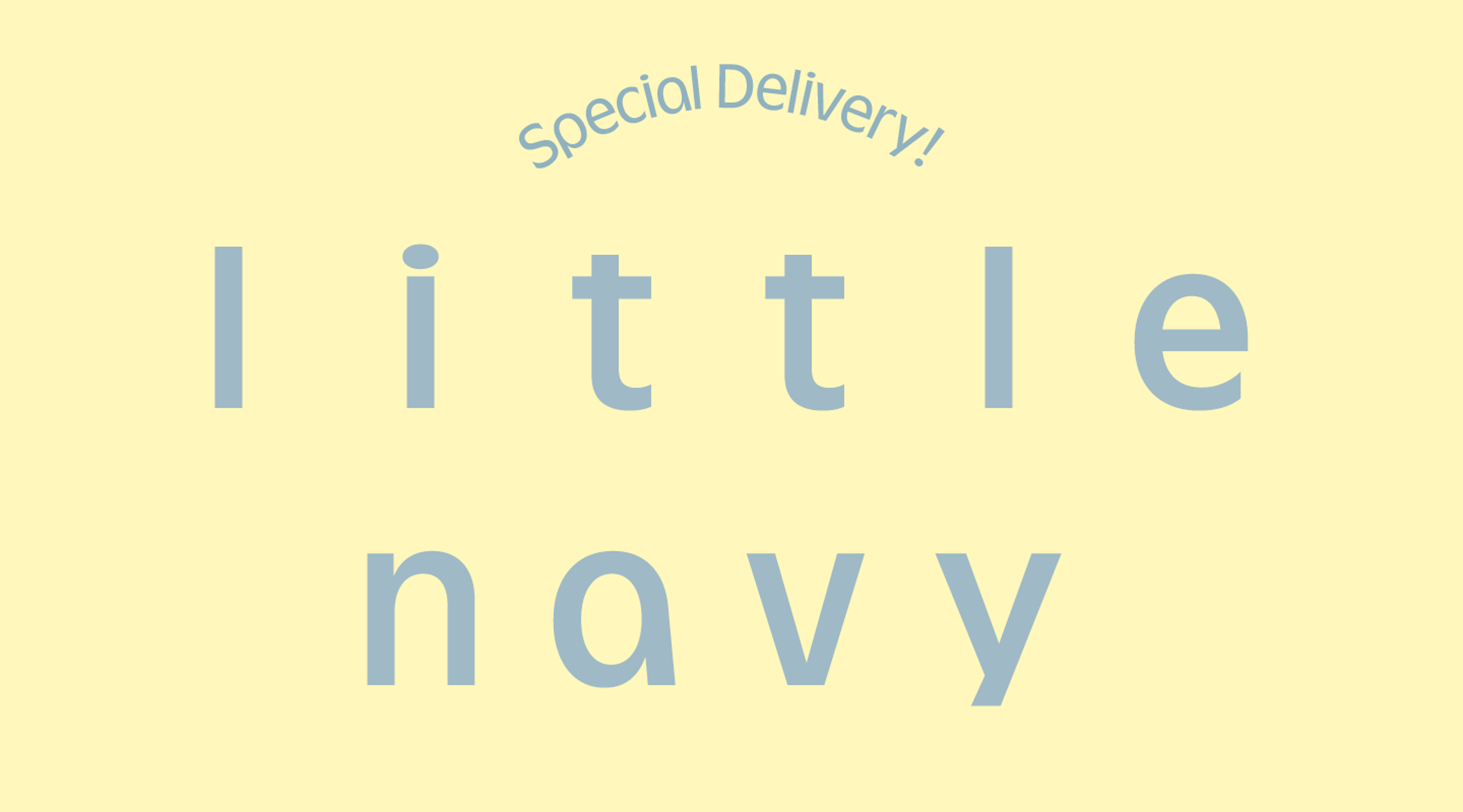Special Delivery! Little Navy