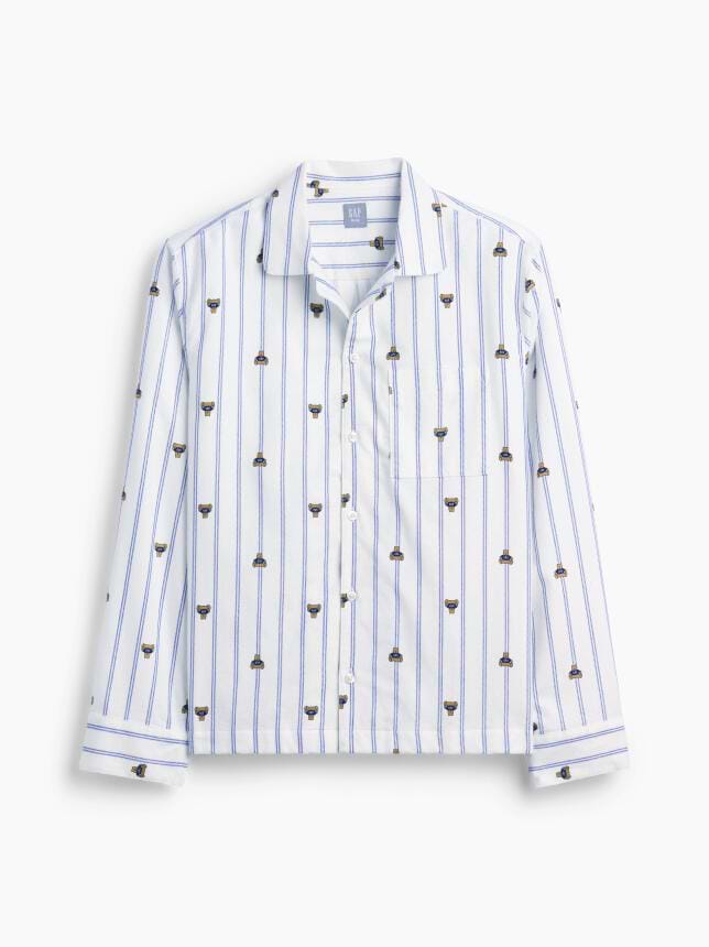 Adult Flannel PJ Shirt
