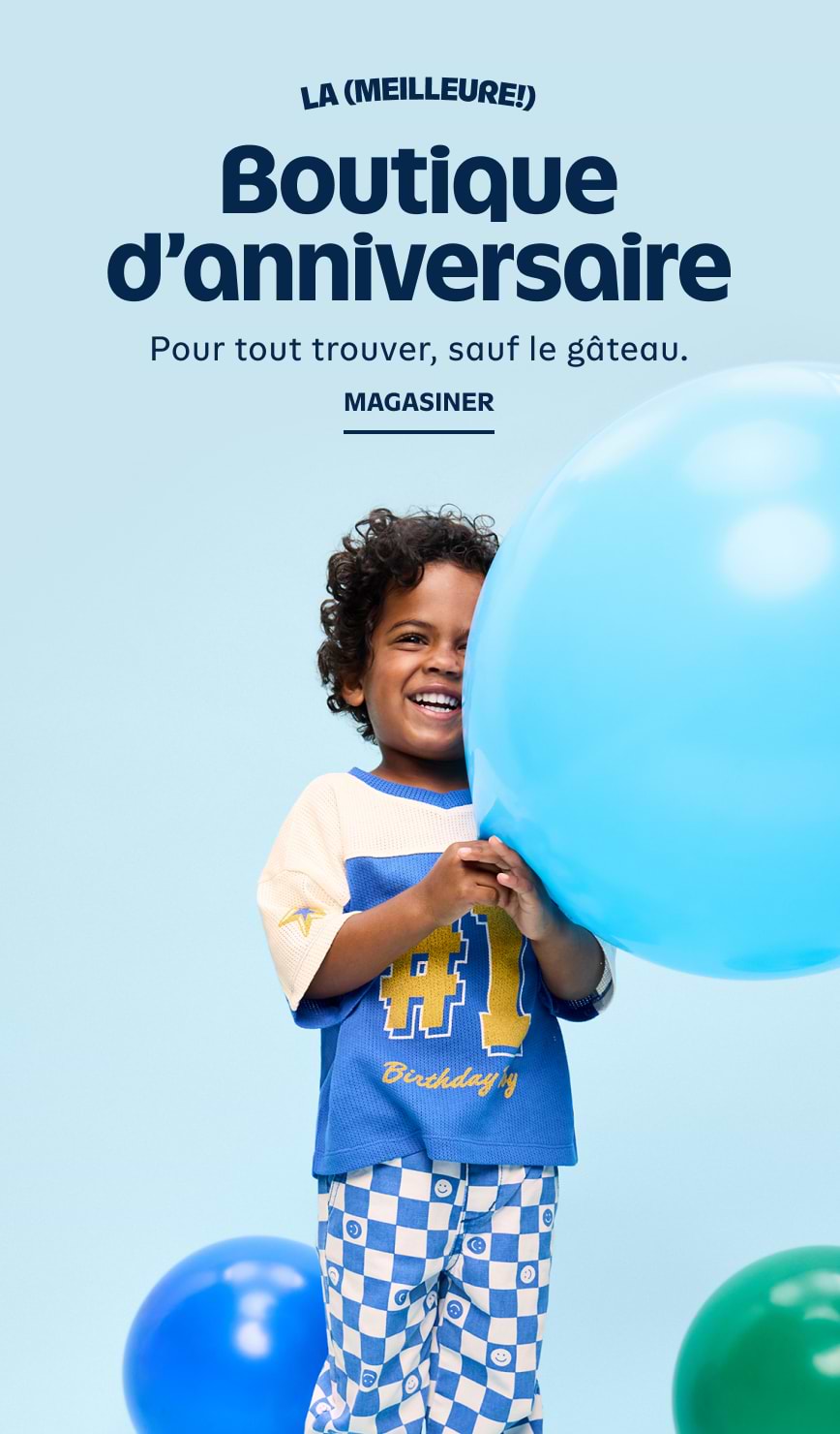 Boutique d'anniversaire. Magasiner.
