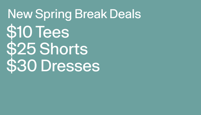 spring break deals