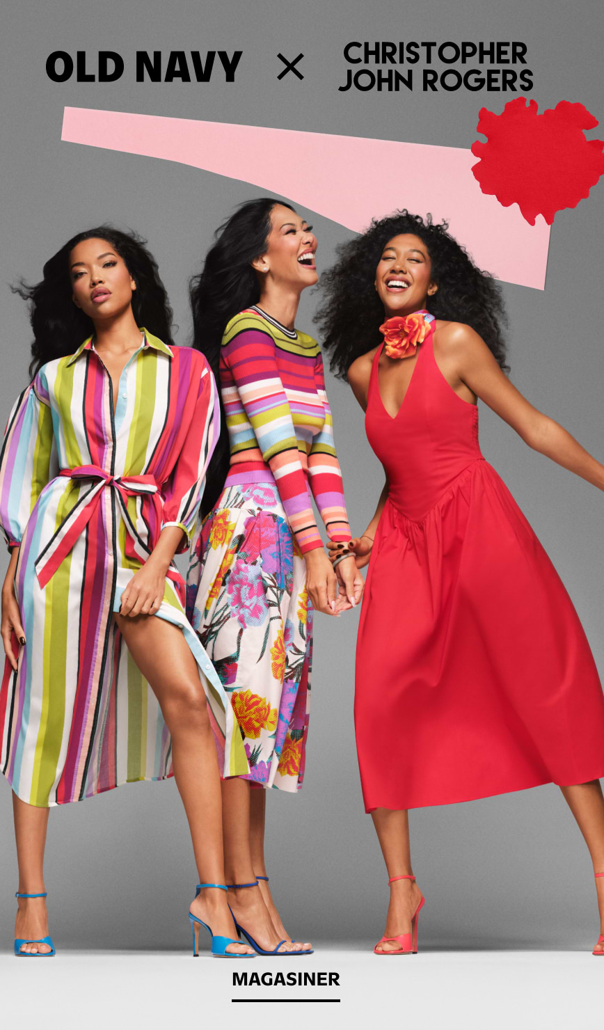 Old Navy x Christopher John Rogers. Magasiner la collection.