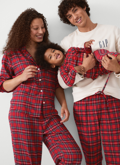 Shop matching family PJs