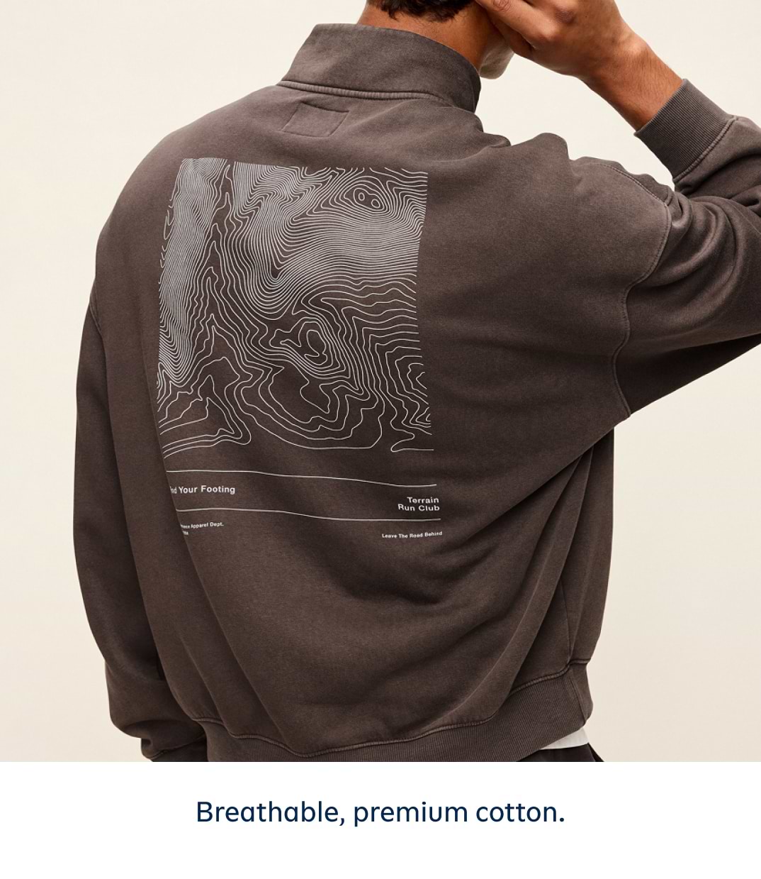 Lived-In Pro Quarter Zip | Old Navy