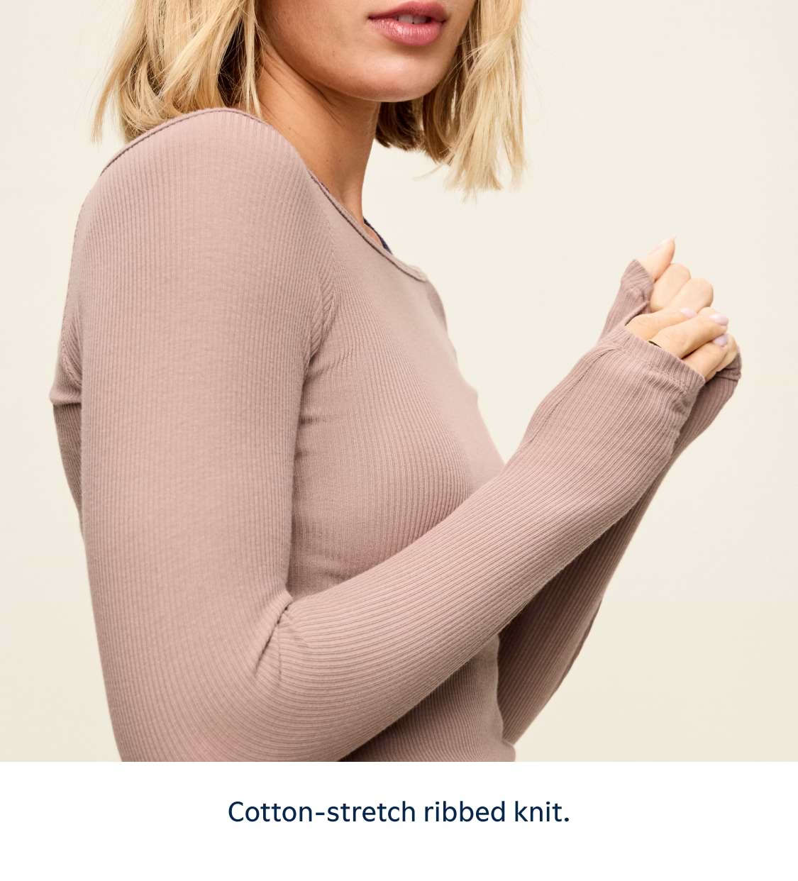 CloudLite Ribbed Long-Sleeve Boatneck Top | Old Navy