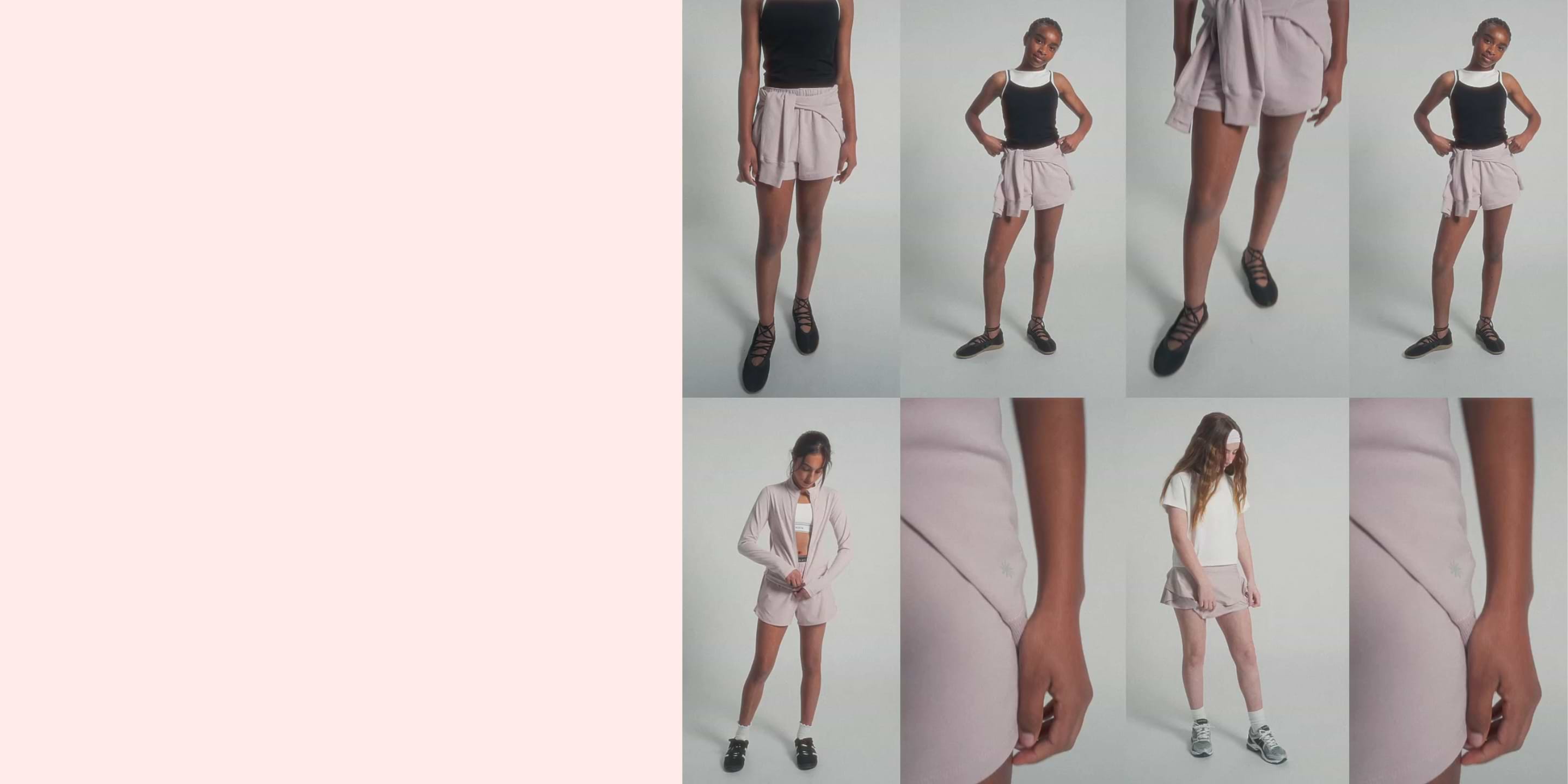 a collage of different pictures of women in different outfits