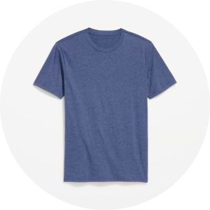 Crew neck t-shirts for men.