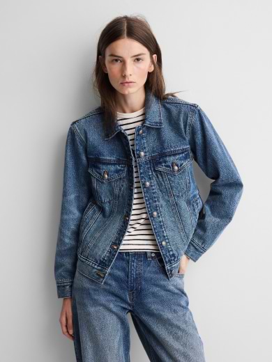Lined Icon  Denim Jacket
