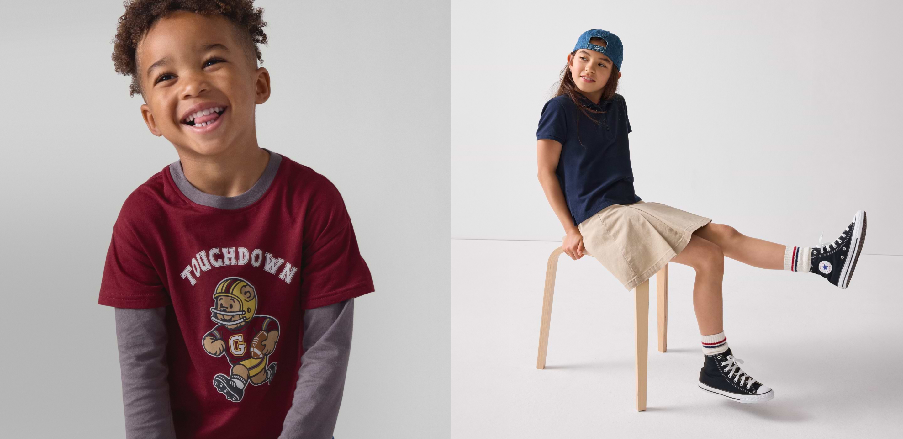 Back to Class From $8 First-day looks. Comfy essentials. Recess-ready favorites. 