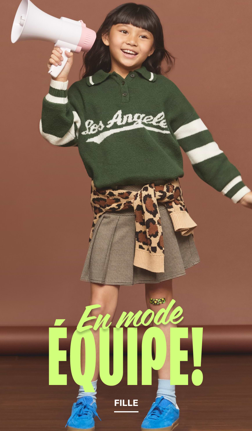 En mode éuipe! Fille