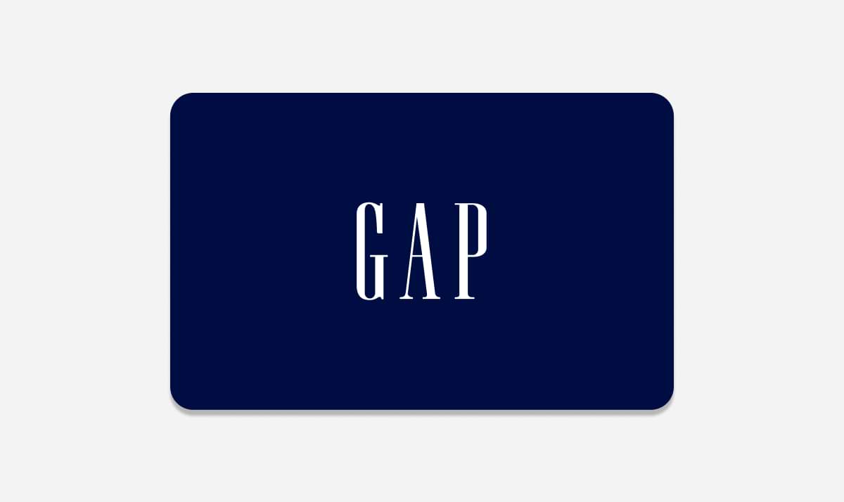 Gap gift card