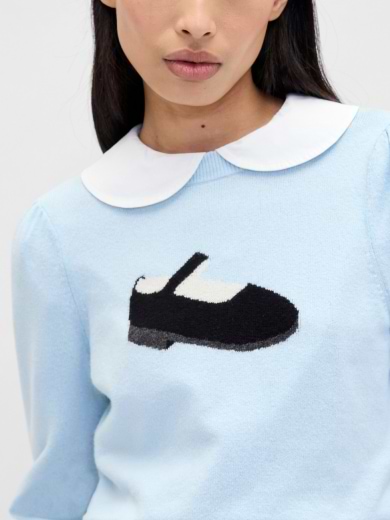 CashSoft Crop 
Sweater alt