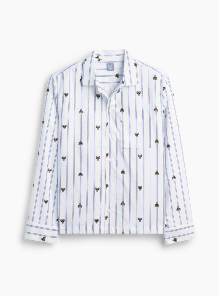 Adult Flannel PJ Shirt