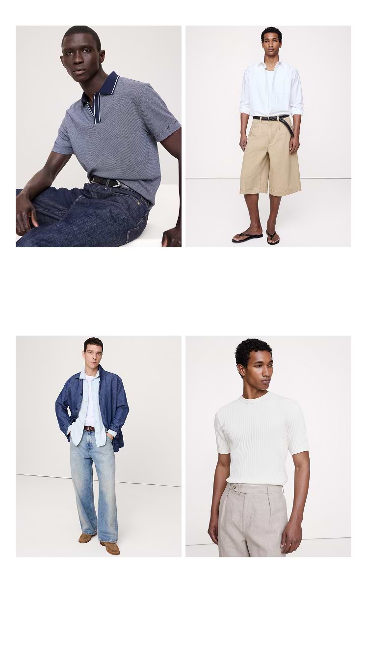 Men's Clothing | Banana Republic
