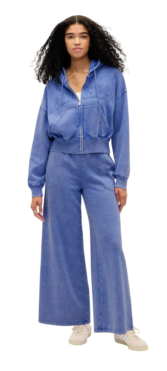 blue matching fleece sets