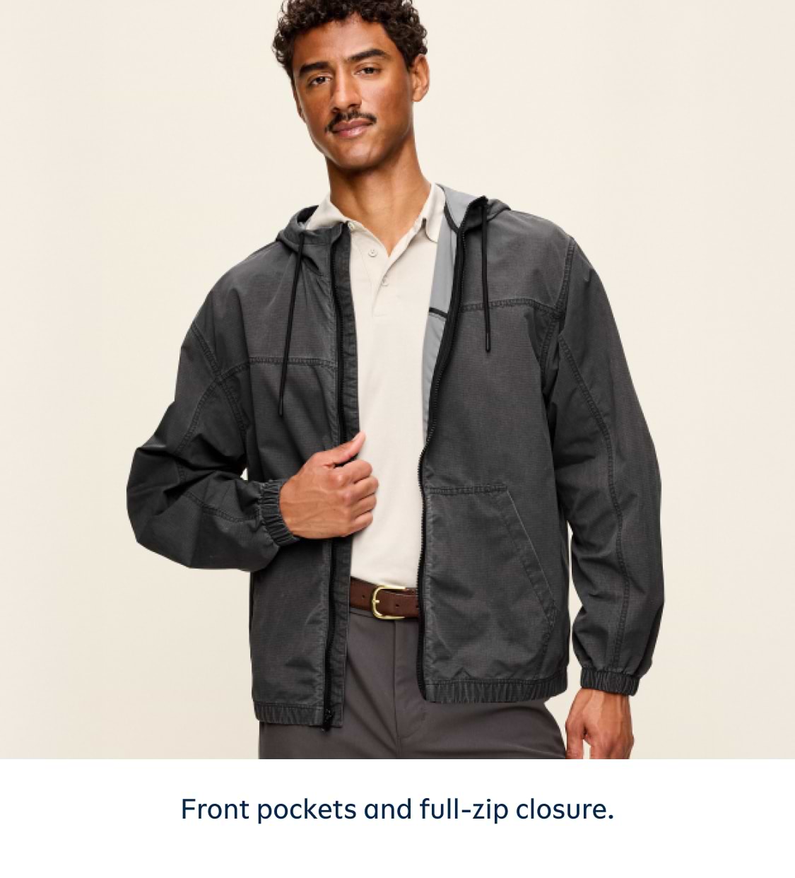 Oversized Washed Utility Jacket | Old Navy