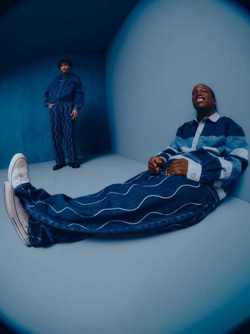 The Embroidered Baggy Jeans