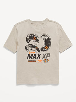 Short sleeve graphic t-shirt for boys.